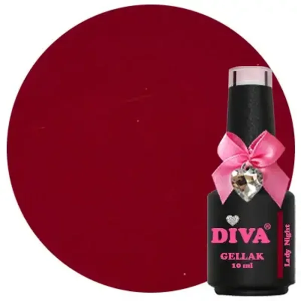 DIVA Gellak Too Hot To Handle - Lady Night 10 ml
