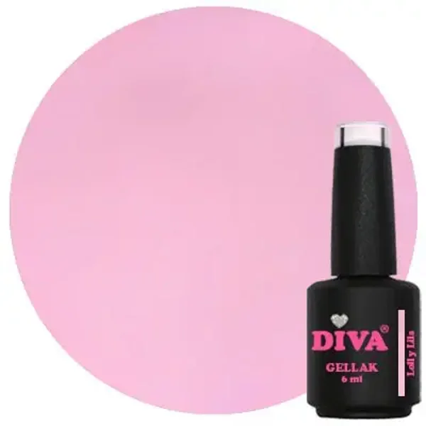 Diva Gellak Color Clash - Lolly Lila 6ml