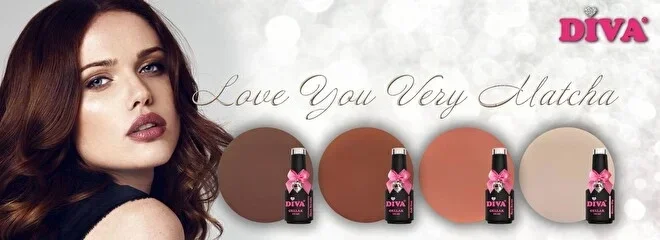 DIVA Gellak Love You Very Matcha Collection 4x10ml
