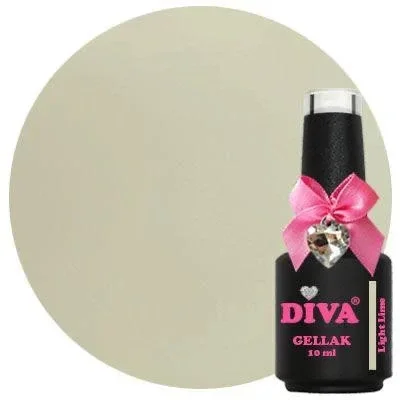 Diva Gellak Tinted Green Colors-Light Lime-10ml