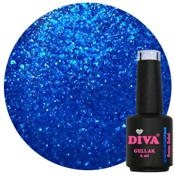 Diva Gellak Color Crush - Ocean Rebel 6ml