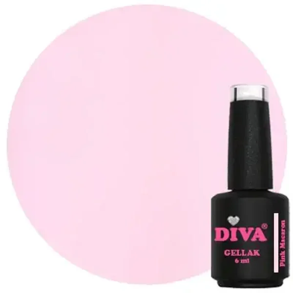 DIVA Gellak Sorbet Candy Divas - Pink Macaron 6ml
