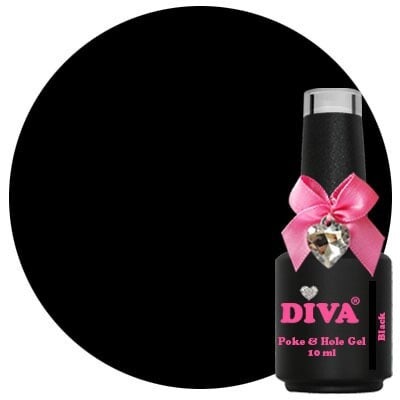 DIVA Poke & Hole Gel Black 10ml