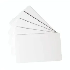 PVC Showkaartjes Wit - Nail Art Display Cards - 25 stuks