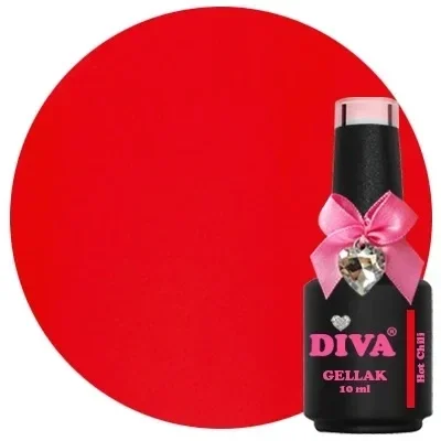 Diva Gellak Spicy Colors - Hot Chili - 10ml