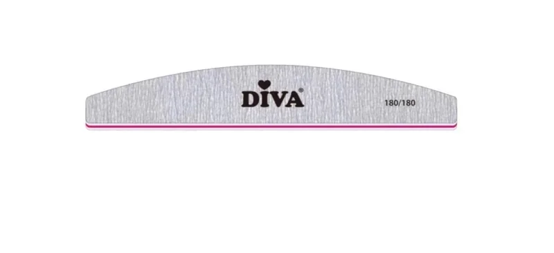 Diva Zebra Vijl Half Moon 180/180 50 stuks