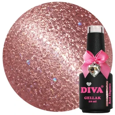 DIVA Gellak Cat Eye Charme Beauté - Rosé Elegance 10 ml