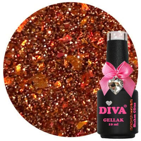 Diva Gellak Shaken Glitzz 10ml