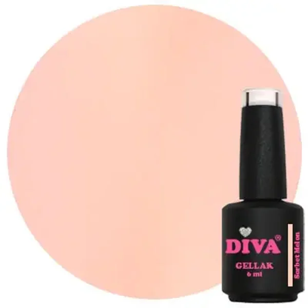 DIVA Gellak Sorbet Candy Divas - Sorbet Melon 6ml