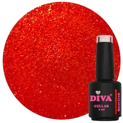 Diva Gellak Color Crush - Sunset Crush  6ml