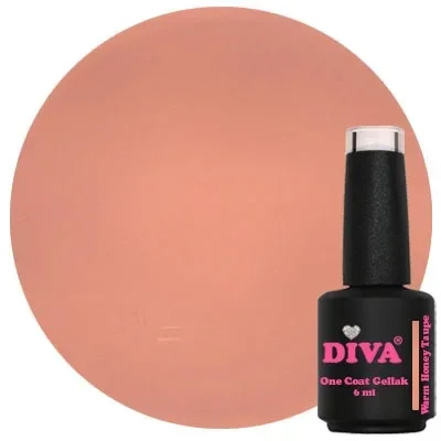 DIVA Gellak Miss Mellow Palette - Warm Honey Taupe 6ml