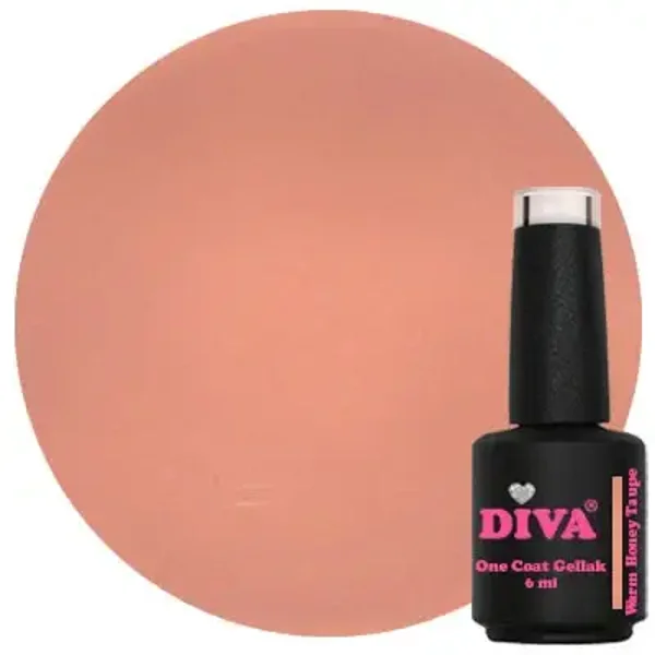 DIVA Gellak Miss Mellow Palette - Warm Honey Taupe 6ml