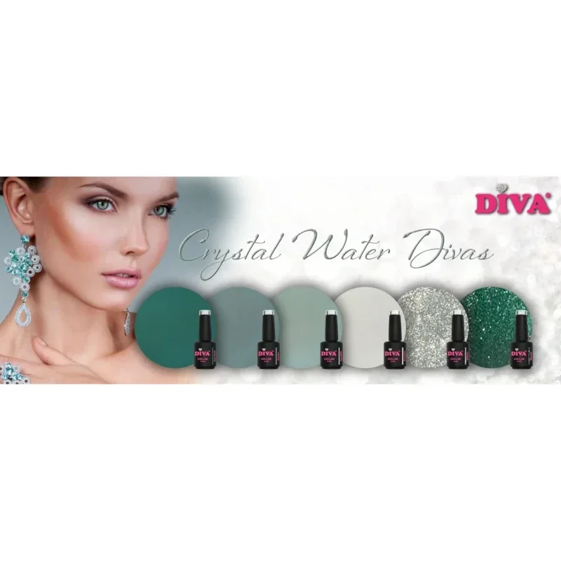 DIVA Gellak Crystal Water Diva's Collection 6x6ml