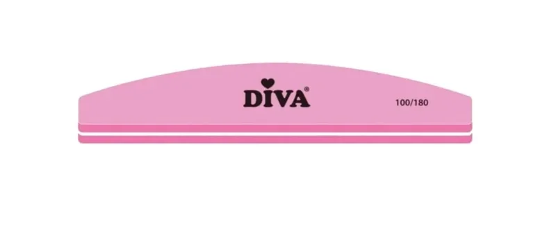 Diva Sponge Buffer Half Moon 100/180 - 18 stuks