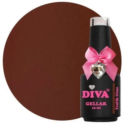 Diva Gellak Velvet Vally - Truffle Glaze- 15ml