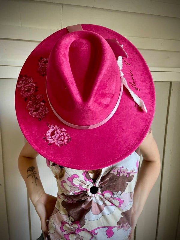 Cowboyhatt Vildblommor och bin