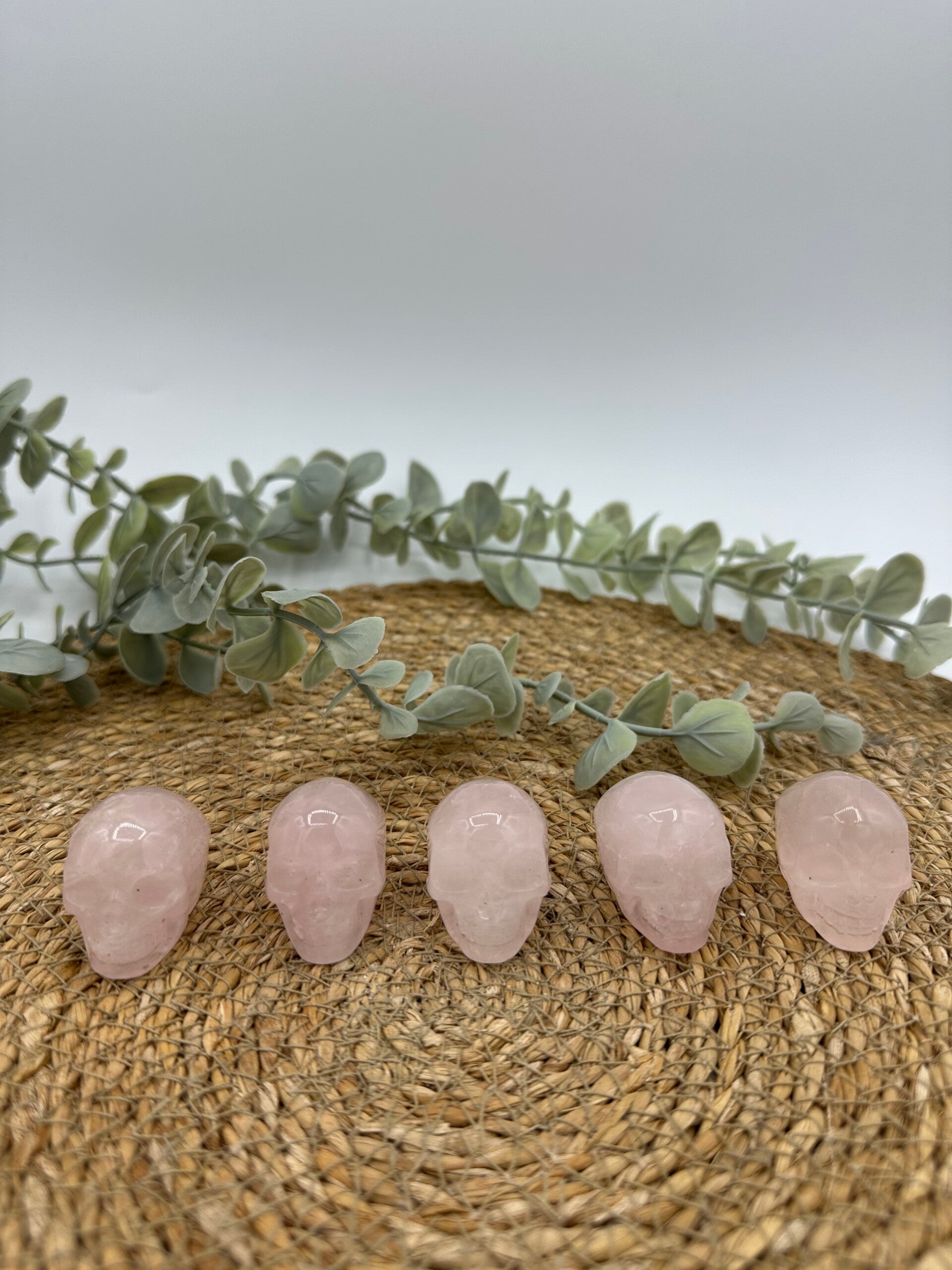 Quartz rose - Crâne