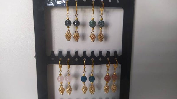 Boucles d'oreille Pine Cone