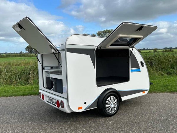 NIEUW Tomplan Mini Tommy teardrop caravan