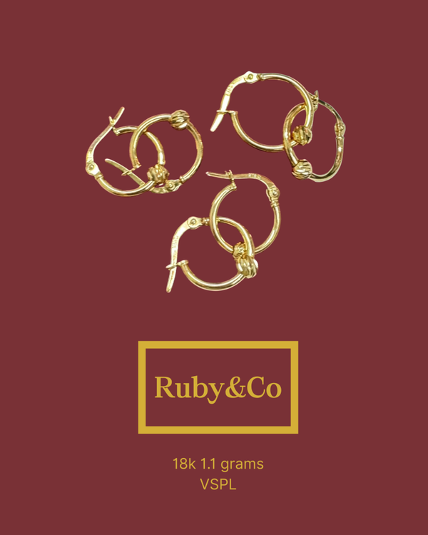 18k VSPL Gold Earrings