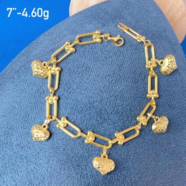 18K Saudi Gold Bracelet 2