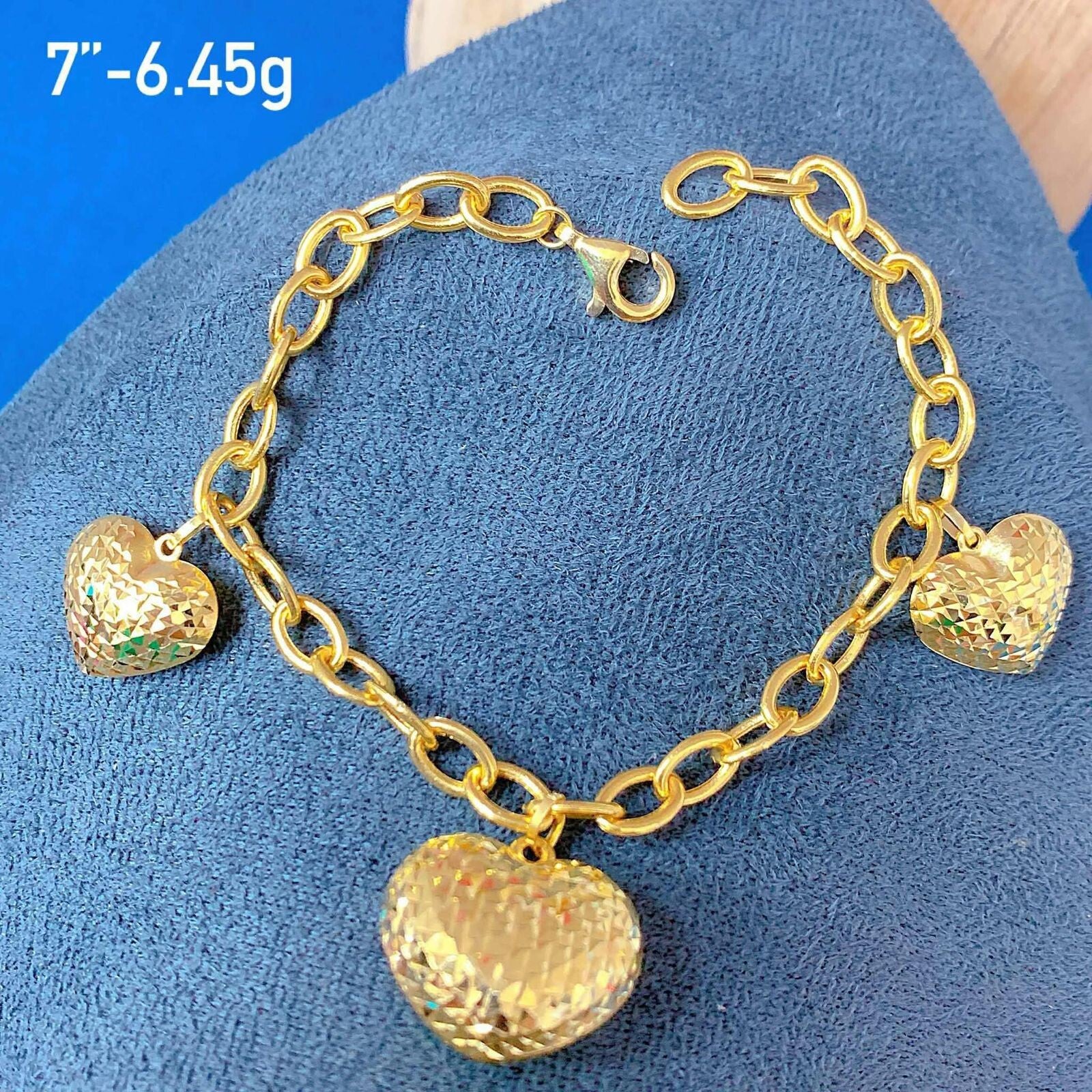 18K Saudi Gold Bracelet 7