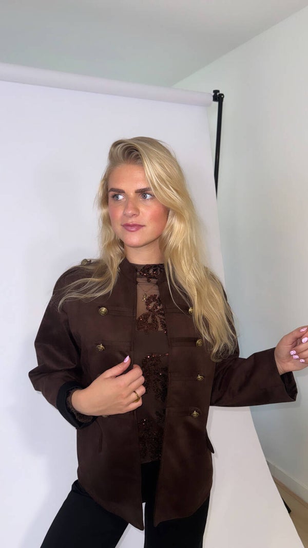 Militairy jacket brown