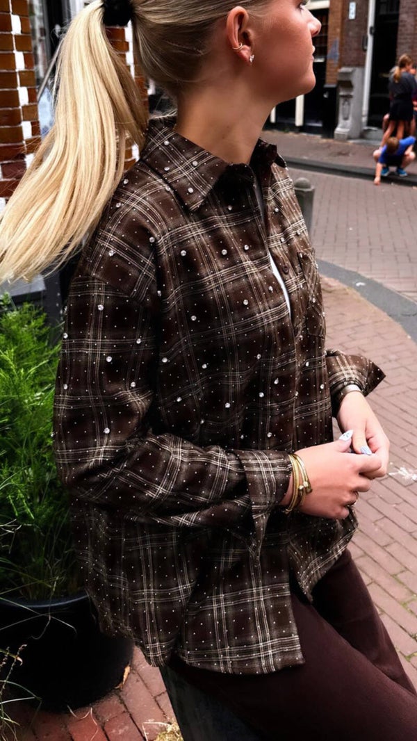The Mocha Blouse