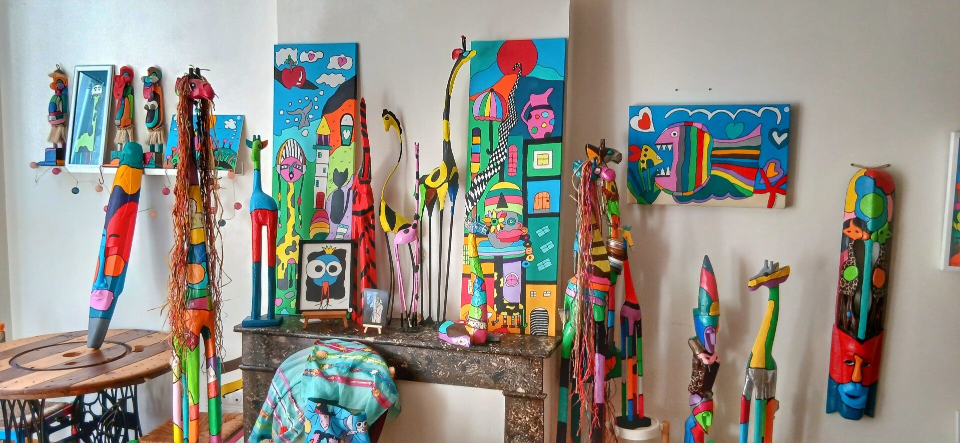 Atelier de la Peigneuse de Girafes
