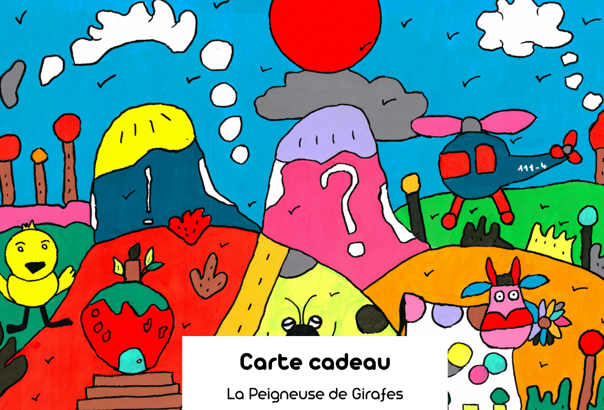 Offrir une Carte cadeau la Peigneuse de Girafes