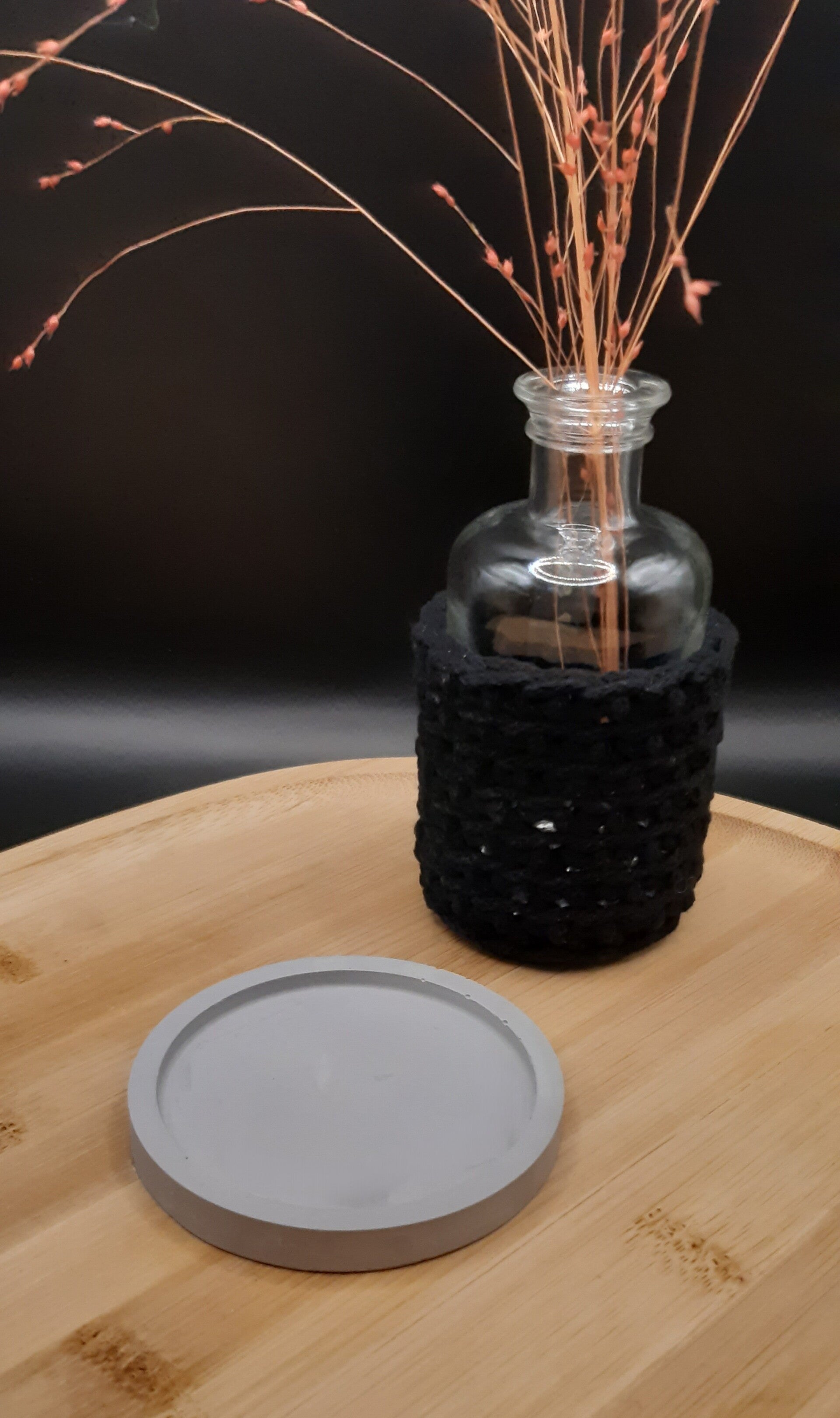 Feuerfester Untersetzer klein/rund