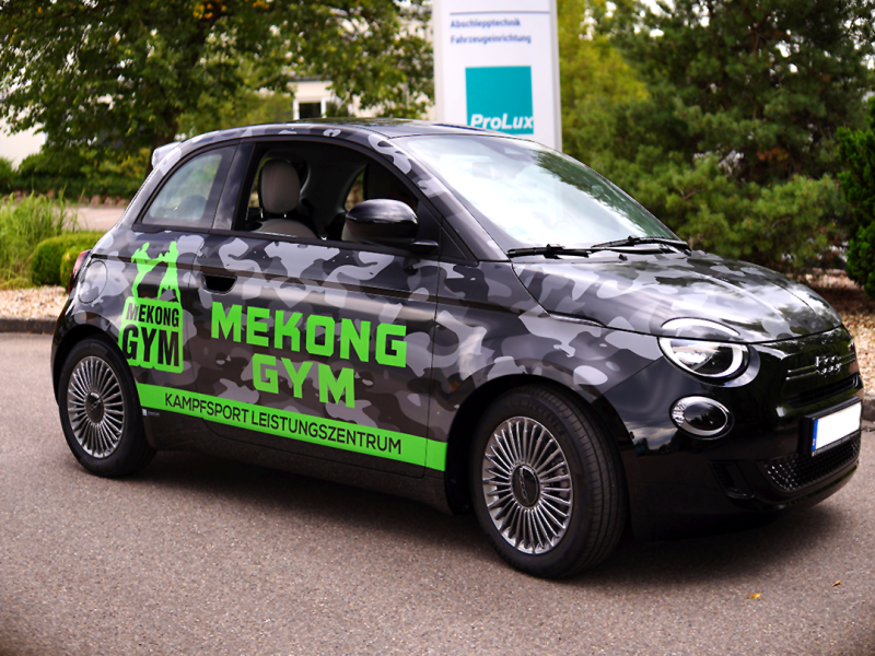 Fiat 500 für Mekong Gym 1