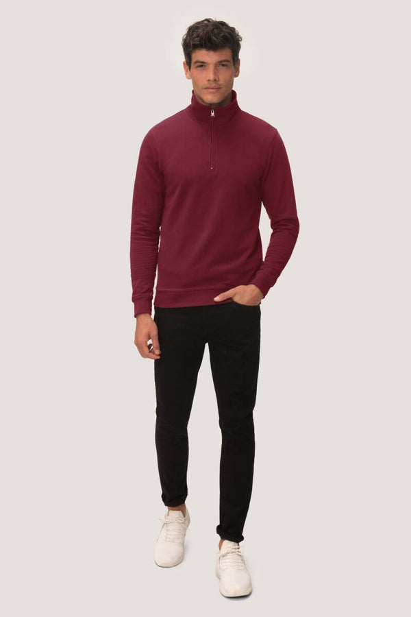 NO. 451 – HAKRO Zip-Sweatshirt Premium