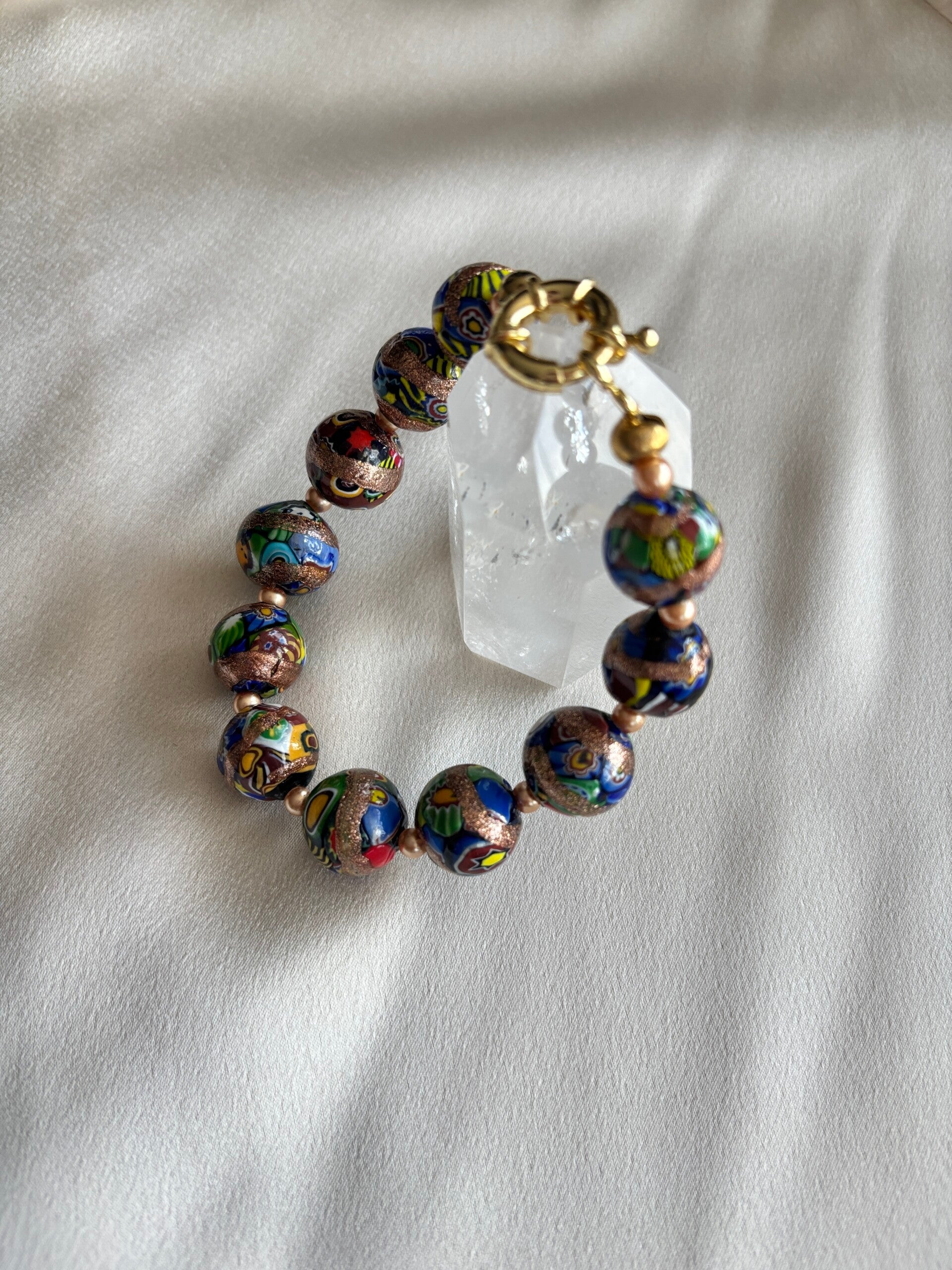 Murano glas armband in verschillende kleuren