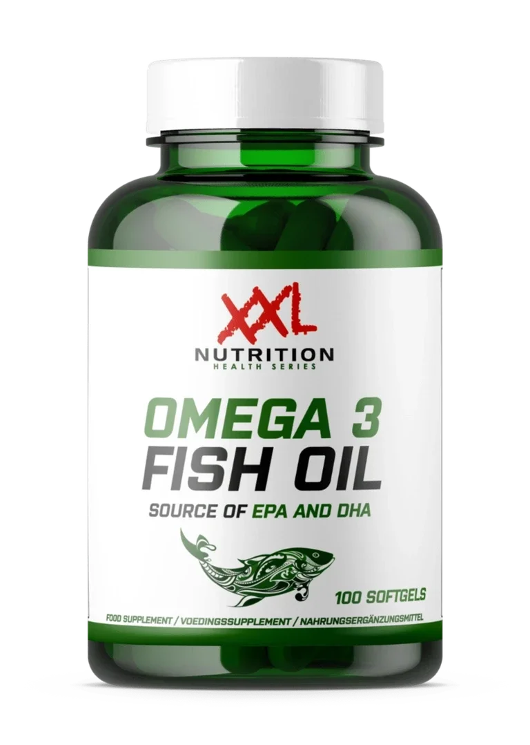 Omega 3 Fish Oil - 100 Softgels