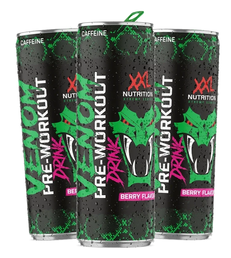 Venom Pre-Workout Drink 24 Dosen a 250ml
