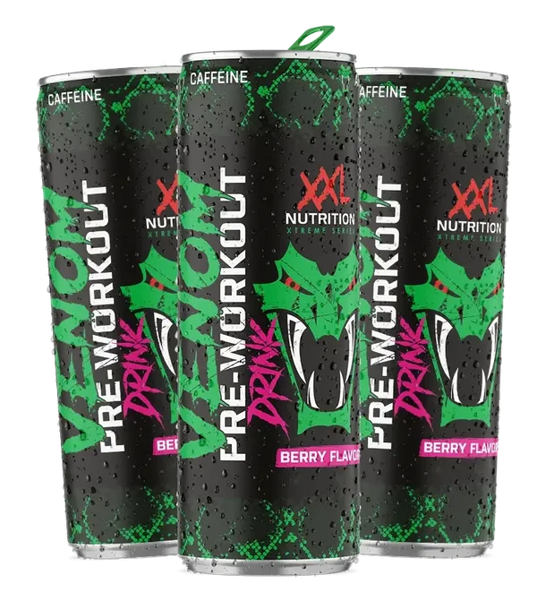 Venom Pre-Workout Drink 24 Dosen a 250ml