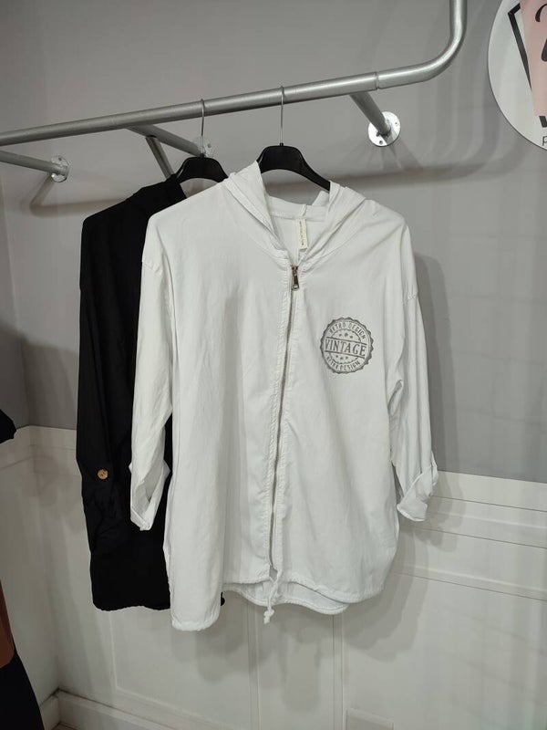 GIUBBOTTO STAMPA VINTAGE