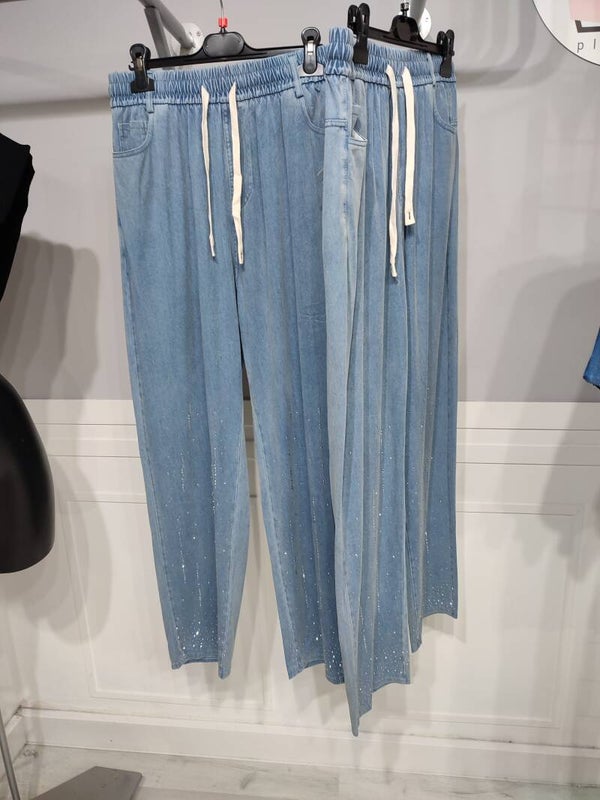 PANTALONE JEANS PUNTINI