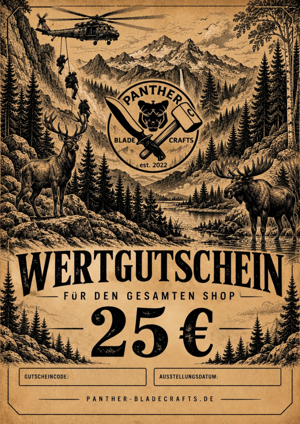 Panther Bladecrafts Gutschein