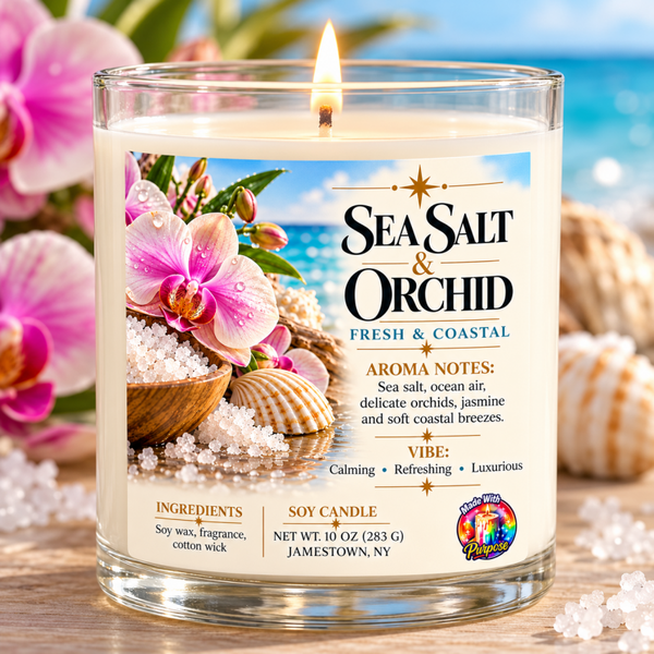 Sea salt & orchid