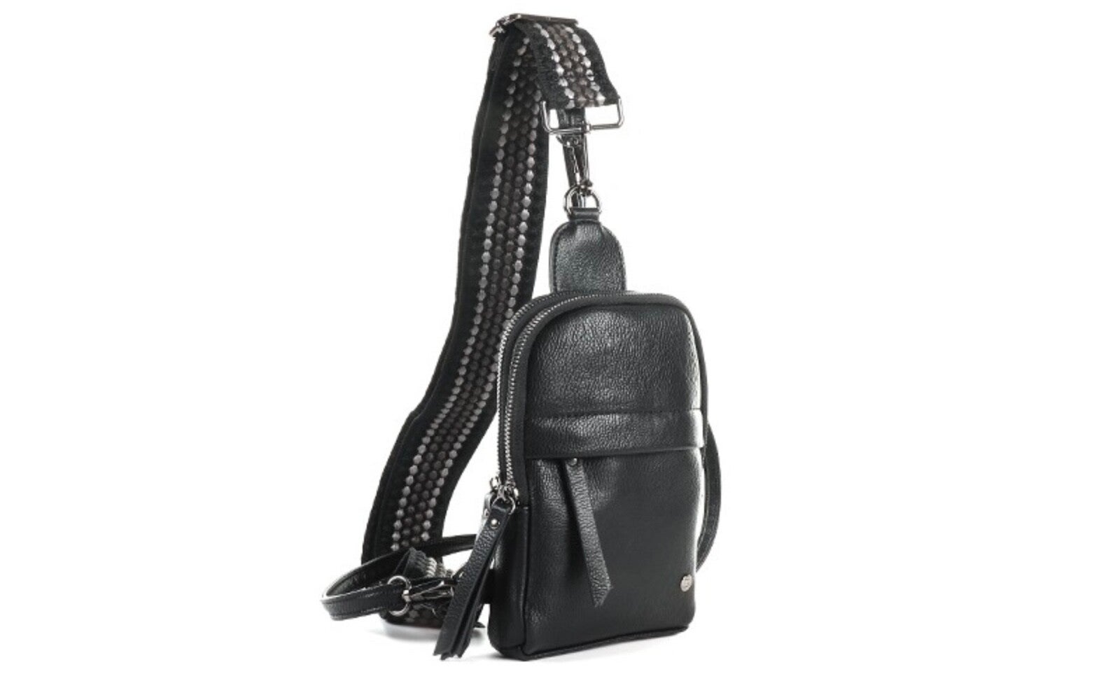 Black crossbodytas