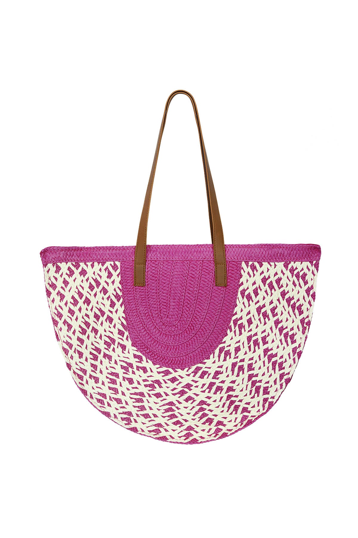 Strandtas, roze