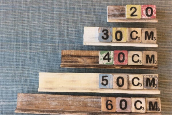 Houten plankjes