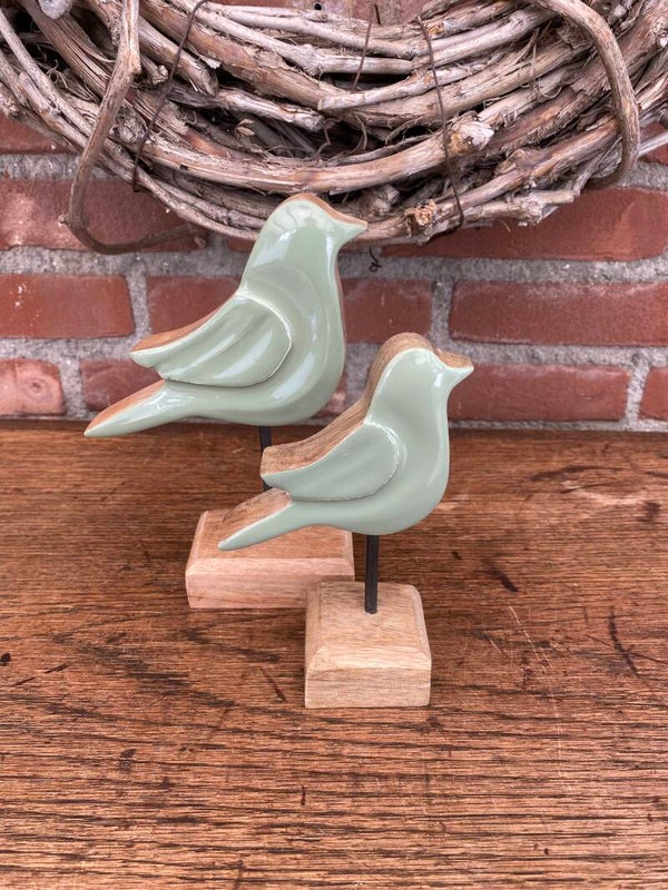 Set vogeltjes: groot en klein