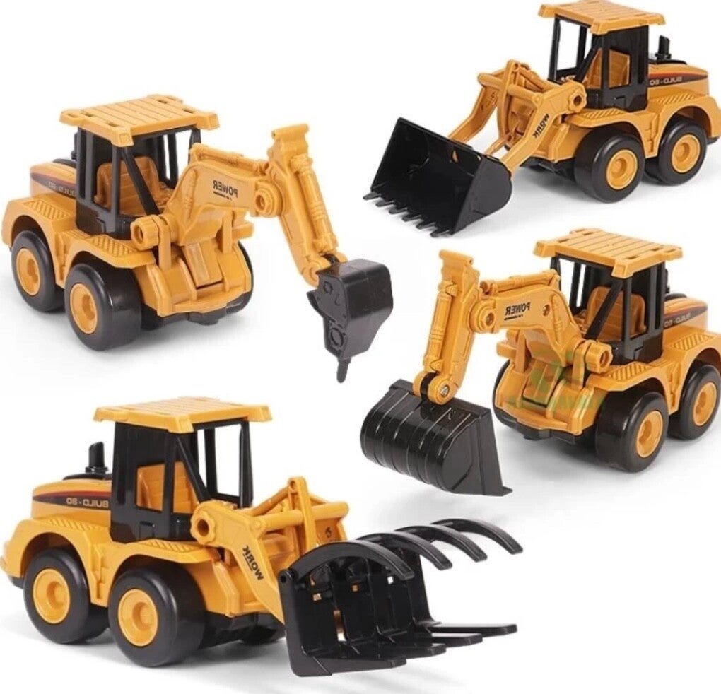 Kleine Baufahrzeuge Set