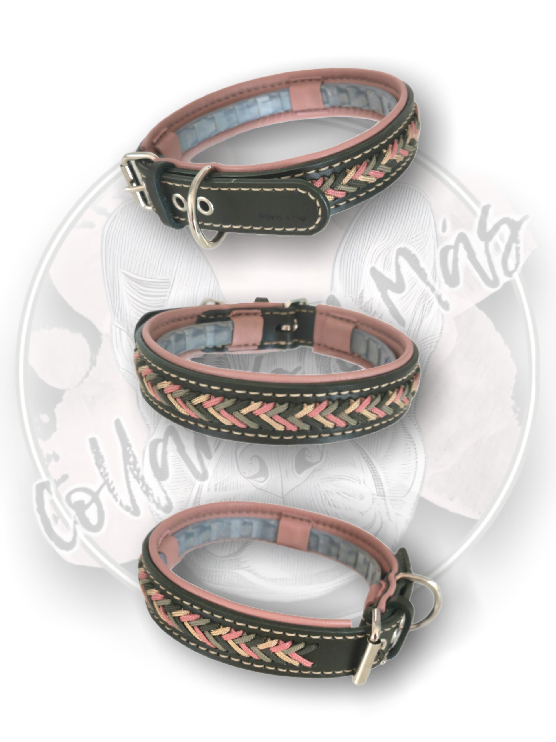 Leather dog collars