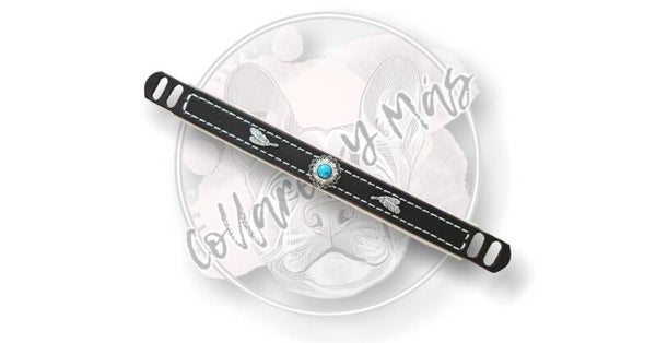 VERIETY Sleeve S/M - Conchos - W: 20mm - Combine with 15mm Base Collar or put directly over Seresto <8kg / >8kg