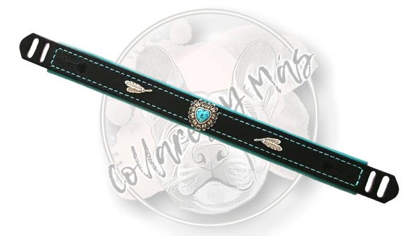 VERIETY Sleeve L/XL - Conchos - W: 25mm - Combine with 20mm Base Collar or put directly over Seresto >8kg
