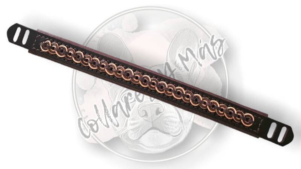 VERIETY Sleeve L/XL - Infinity - Natural/Brown - W: 25mm - Combine with 15mm Base Collar or put directly over Seresto >8kg
